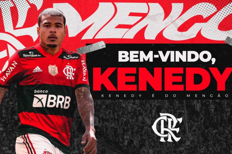 Atacante Kenedy é o novo reforço do Flamengo