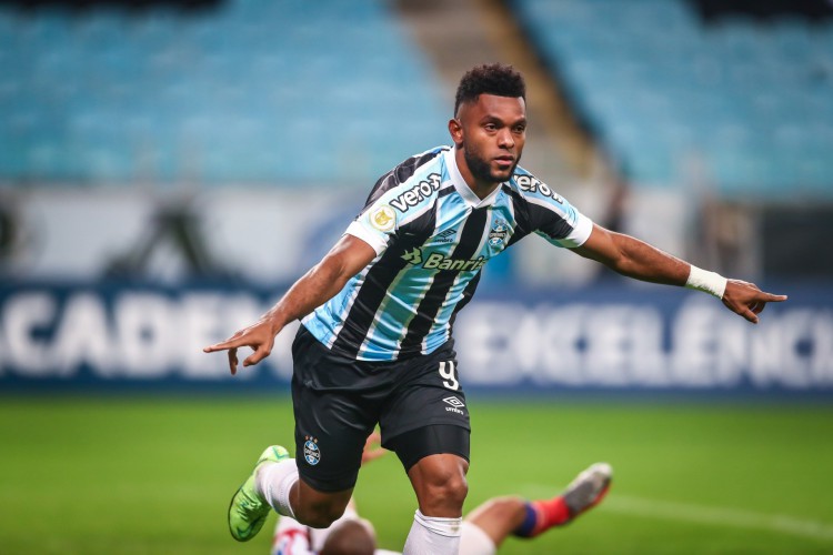 Atacante Borja defendeu o Grêmio na Série A cedido pelo Palmeiras