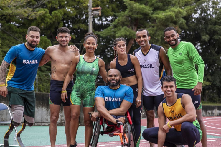 13.08.21 - Treino do Atletismo em Hamamatsu, cidade-sede da delegação Brasileira para aclimatação antes dos Jogos Paralímpicos de Toquio. Foto: Ale Cabral/CPB.