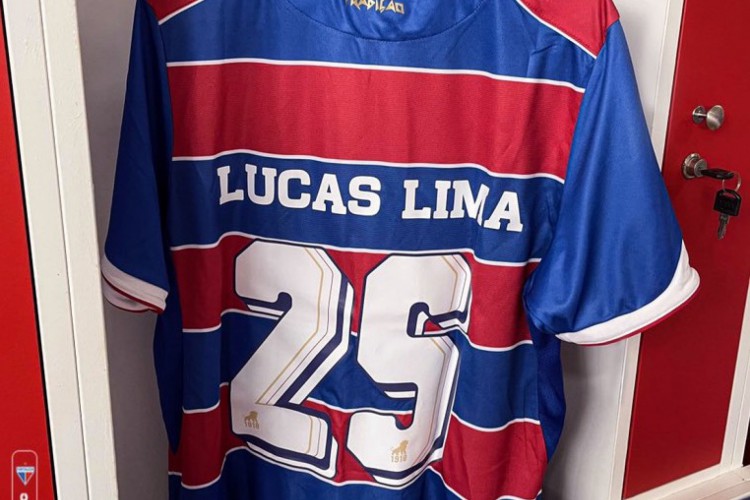 Camisa de Lucas Lima no Fortaleza será a 25