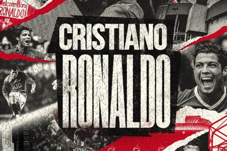 Manchester United anuncia o retorno de Cristiano Ronaldo.