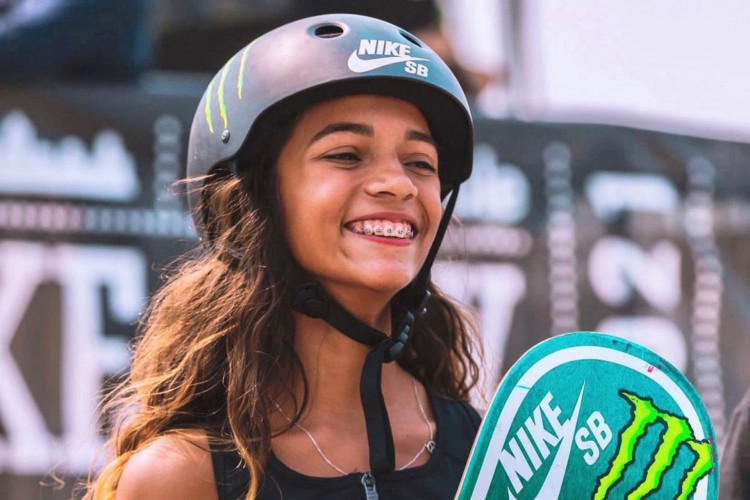 Rayssa Leal, a Fadinha, vence a primeira etapa do campeonato Mundial de Skate Street