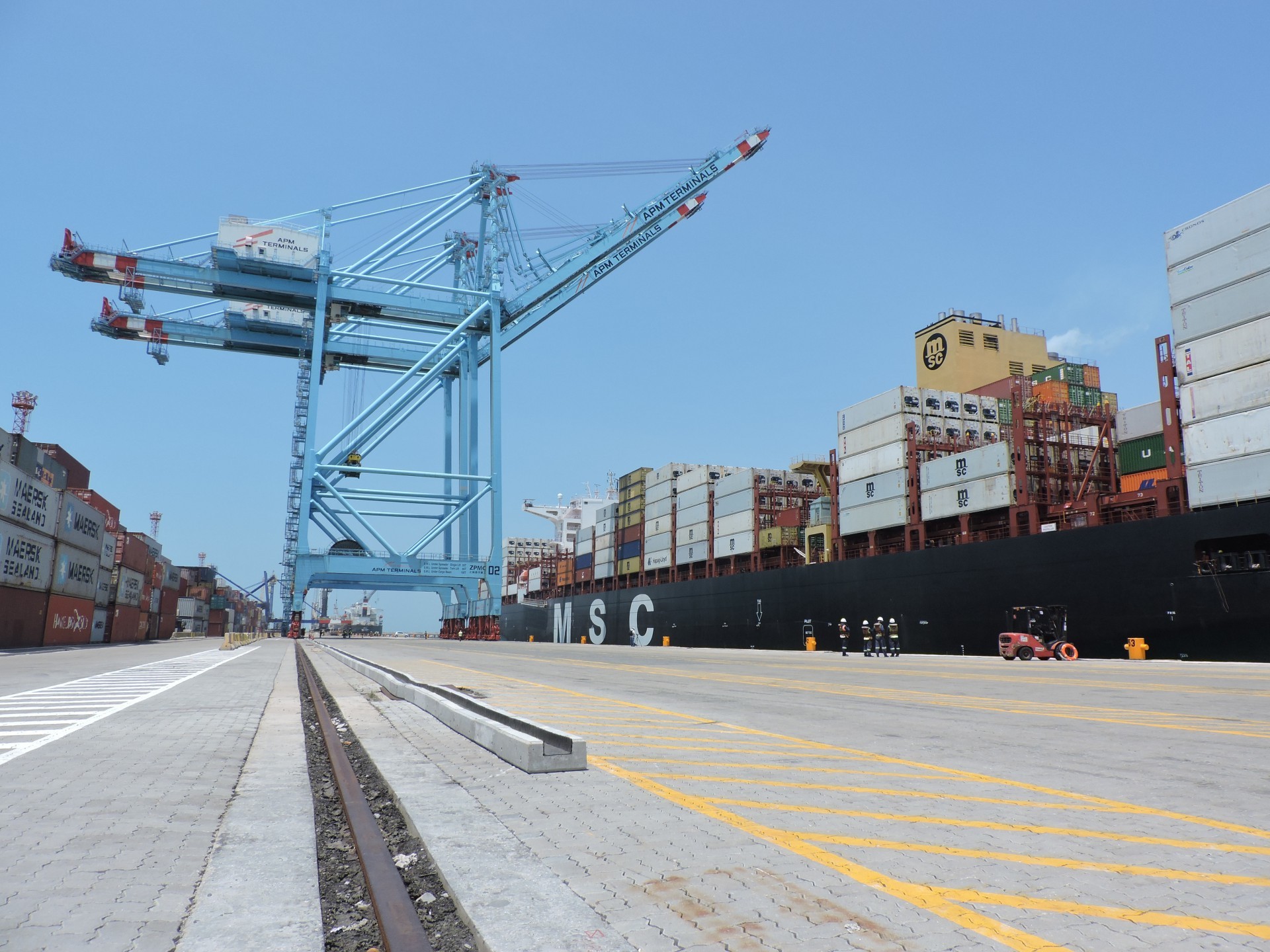 ￼NAVIO aporta no Porto do Pecém para temporada de exportação de frutas frescas (Foto: Porto do Pecém/ Arquivo/ Divulgação)