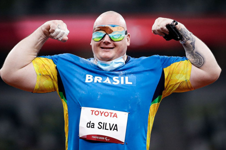 30.08.21 - ALESSANDRO RODRIGO DA SILVA - Atletismo - Arremesso de Peso - Jogos Paralímpicos de Tóquio 2020 - Estádio Olímpico - Foto: Wander Roberto/CPB @wander_imagem