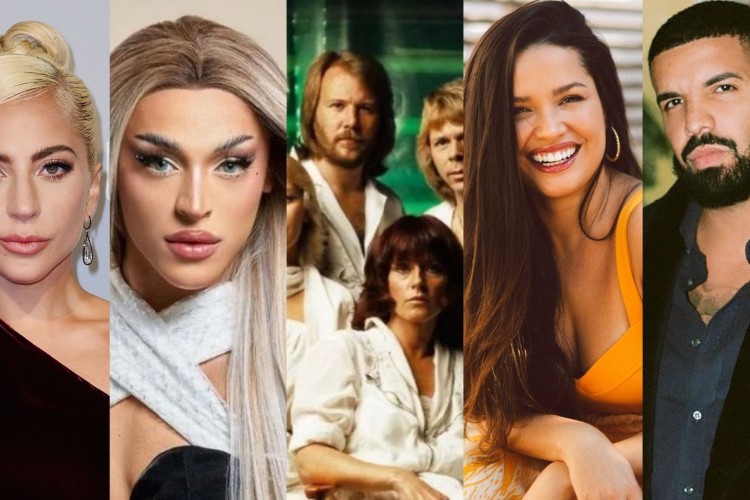 Lançamentos musicais deste fim de semana incluem Lady Gaga, Pabllo Vittar, ABBA, Juliette e Drake