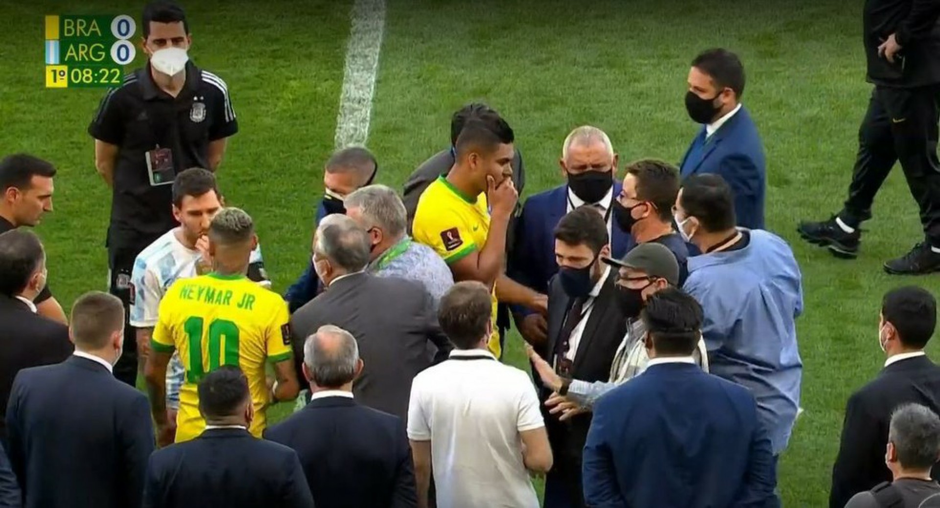 Anvisa interrompe jogo do Brasil e Argentina e partida é suspensa - Jornal  O Diário