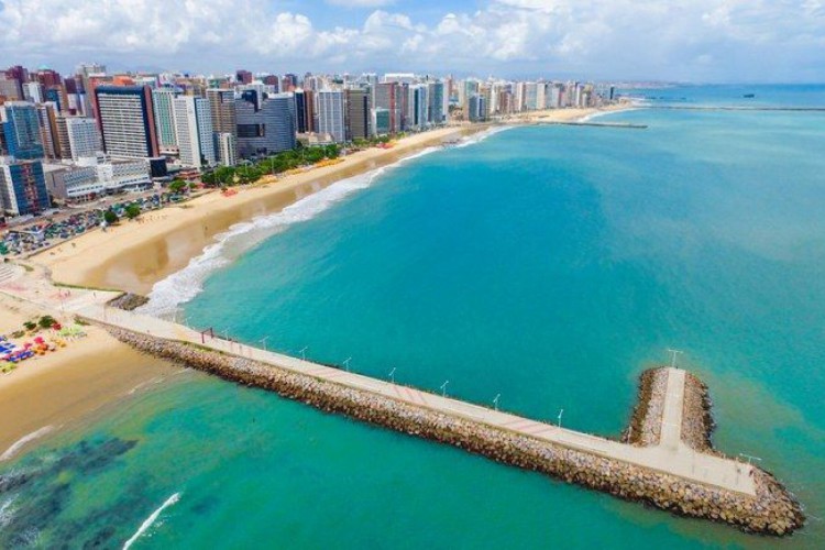 A cidade de Fortaleza (CE) é um dos destinos pretendidos pelos turistas
