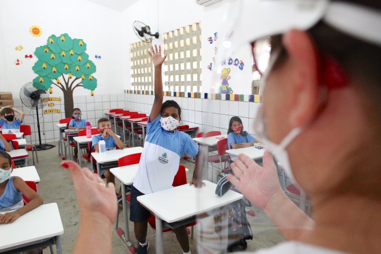 ￼ESCOLA municipal em Fortaleza. Município foi um dos primeiros a anunciar que concederá o reajuste do piso