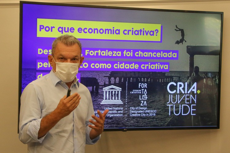 Prefeitura de Fortaleza lança edital do Programa Cria Juventude, que custeará 25 projetos de economia criativa desenvolvidos por jovens residentes da Cidade