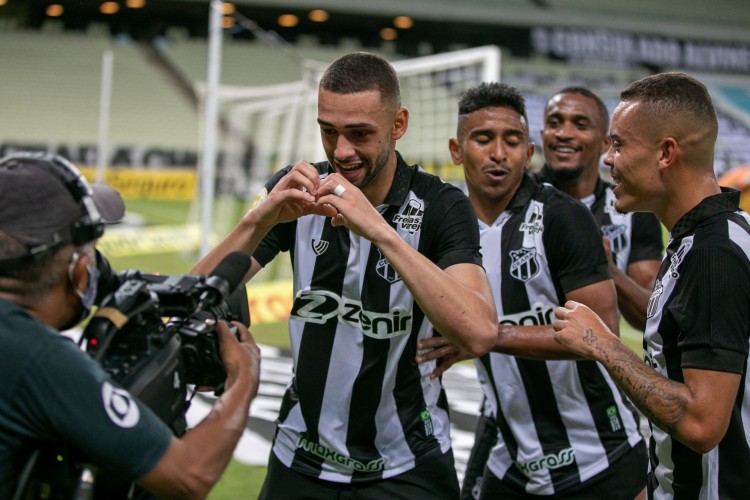 Gabriel Lacerda, Kelvyn e Buiu são jogadores oriundos da base do Ceará