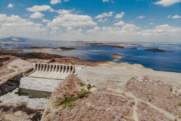 Maior reservatório do Ceará, açude do Castanhão tem reserva hídrica abaixo de 9%