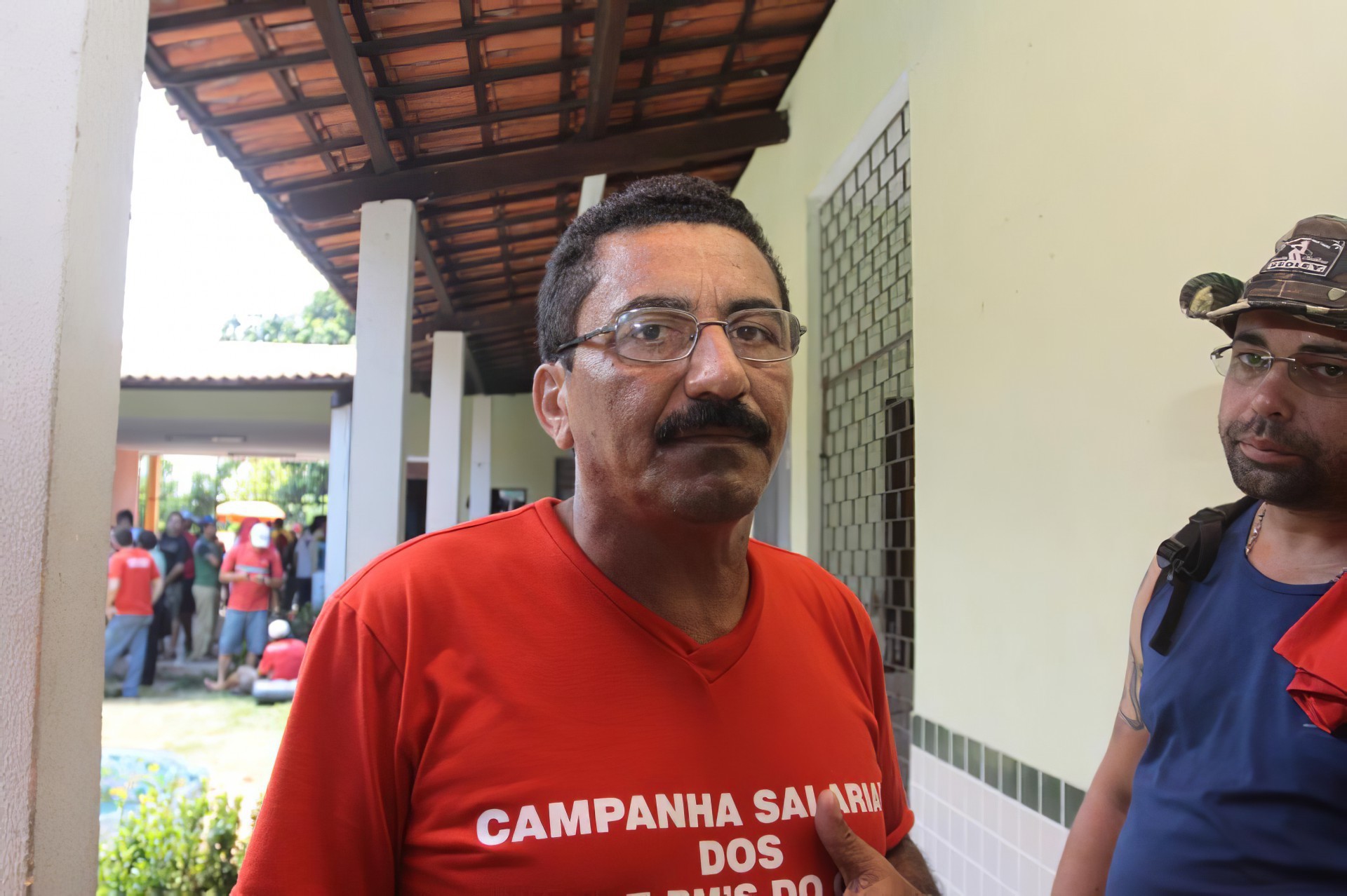 Pedro Queiroz, presidente da Associação de Praças da PM (Foto: Mauri Melo )