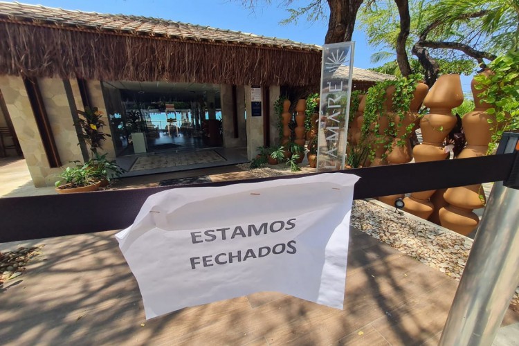 ￼RESTAURANTE Illa Mare,localizado na orla de Fortaleza, foi interditado na última segunda-feira, 27. 