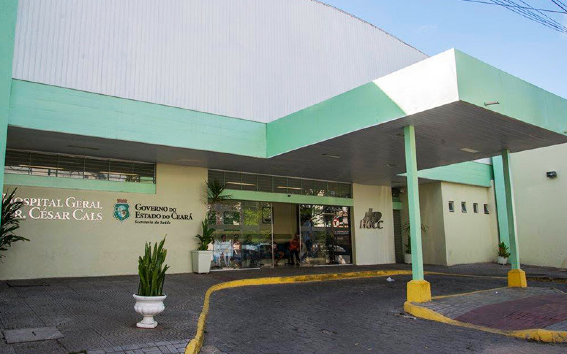 Hospital Geral Dr. César Cals, localizado no Centro de Fortaleza