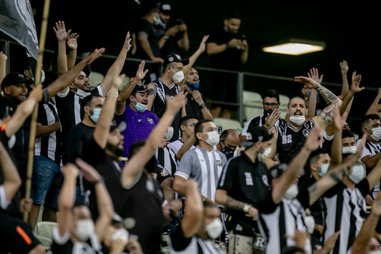 Torcida do Ceará retornou ao Castelão no início de outubro, no jogo contra o Internacional