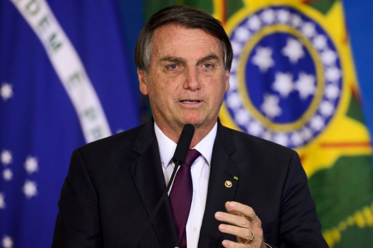 O presidente Jair Bolsonaro