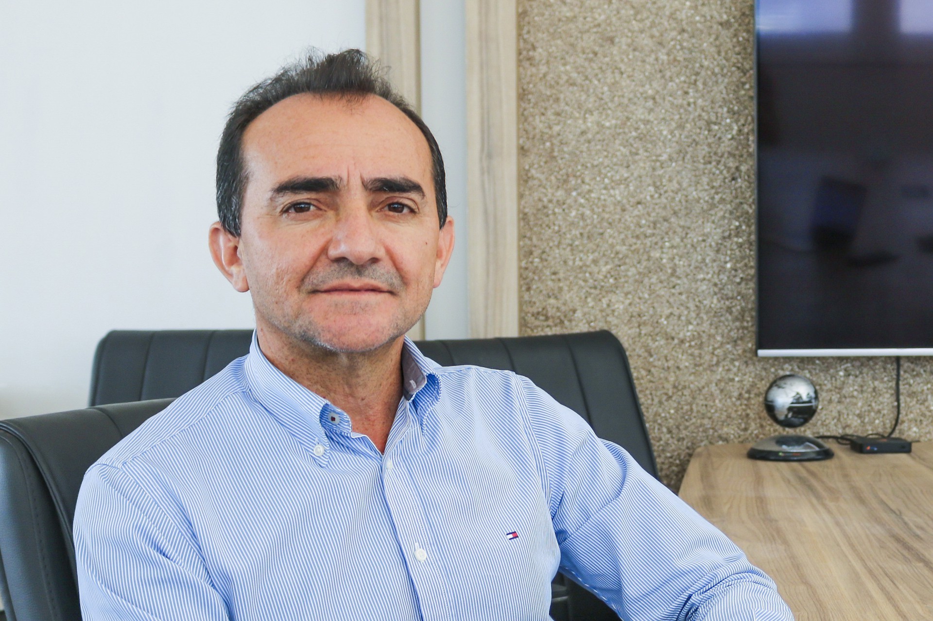  José Roberto Nogueira, CEO da Brisanet, foi eleito o Equilibrista de 2023 pelo Ibef-CE (Foto: Deisa Garcêz , em 13/10/2021)