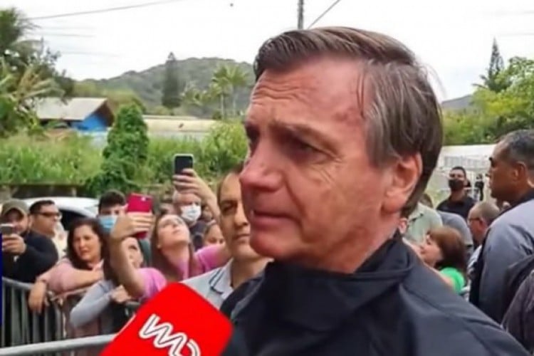 ￼Jair Bolsonaro condenou a declaração do deputado