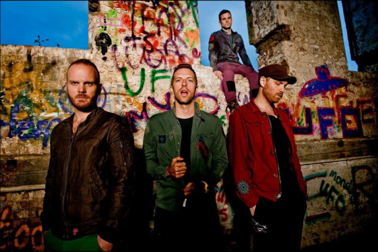 A banda Coldplay apresenta seu novo álbum em show para o Amazon Music