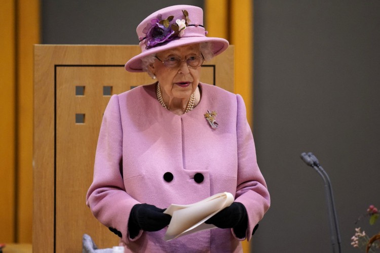 A rainha Elizabeth II, do Reino Unido