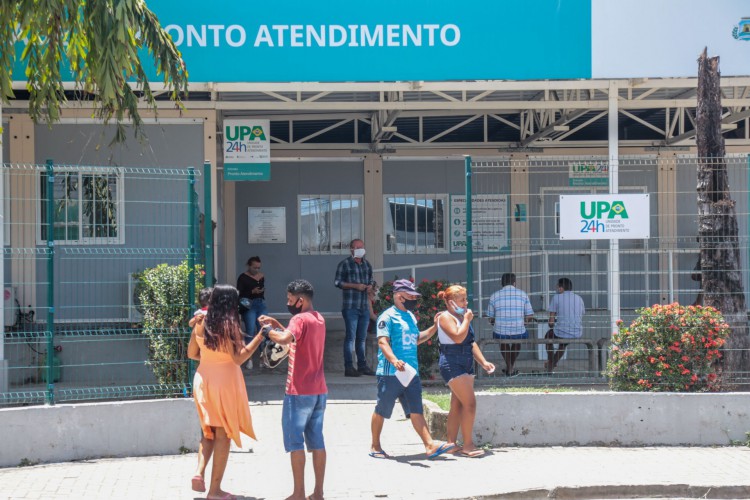 Fortaleza, 19 de outubro de 2021. Upa Itaperi. Número de atendimento das Upas no mês de setembro (Yago Albuquerque / Especial para O Povo)