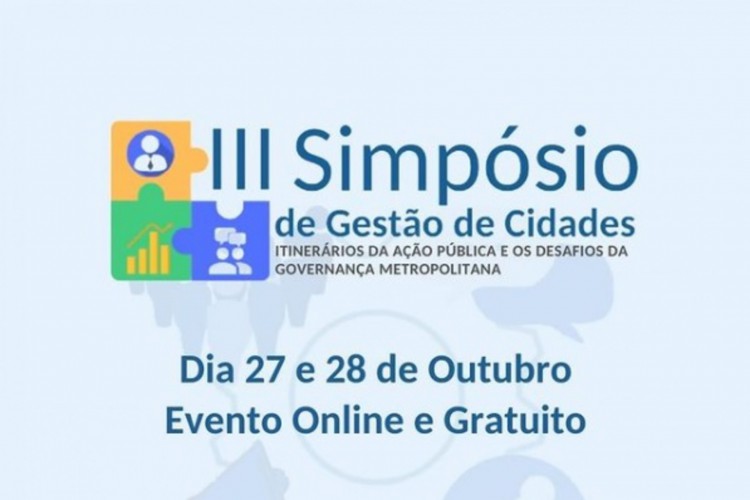 Simpósio ocorre de forma gratuita e online 