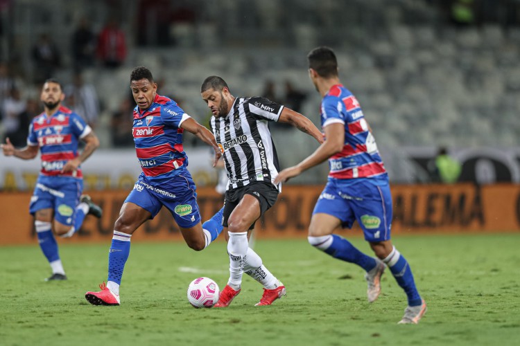 Atlético-MG e Fortaleza se enfrentaram pelo jogo de ida das semifinais da Copa do Brasil no Mineirão. 