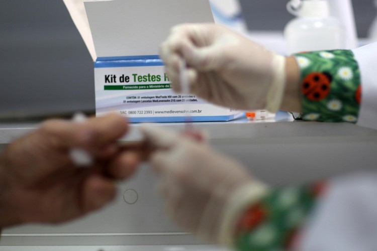 Teste rápido de HIV/aids