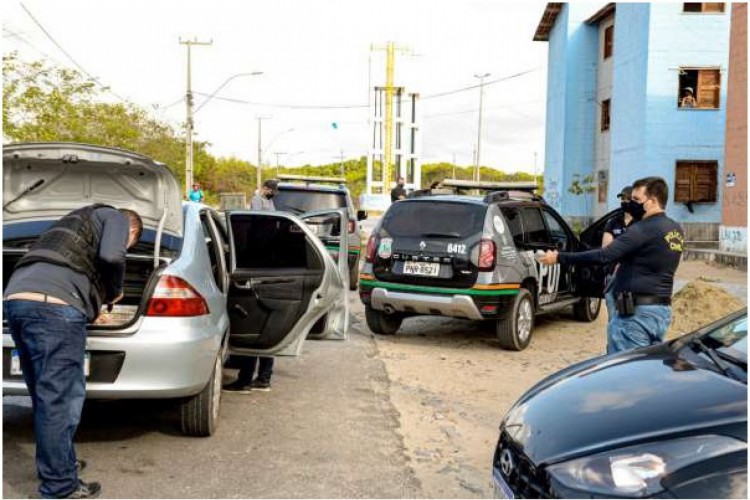 Número geral de roubos e furtos de veículos reduziu 10% em todo o Estado