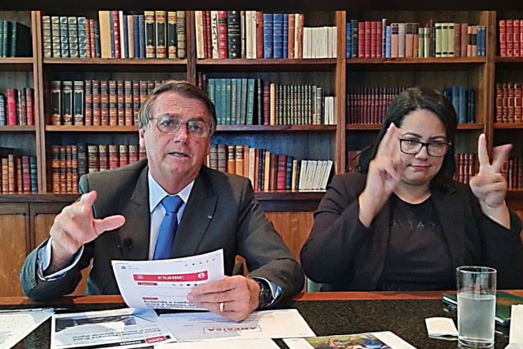 Live de toda quinta-feira - Presidente Jair Bolsonaro - 28/10/2021.