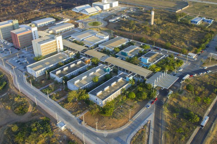  campus da UFCA , em Juazeiro do Norte