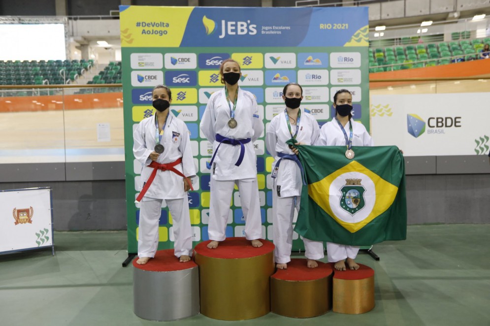 Delegação do Ceará conquista 48 medalhas nos JEB's - Secretaria do Esporte