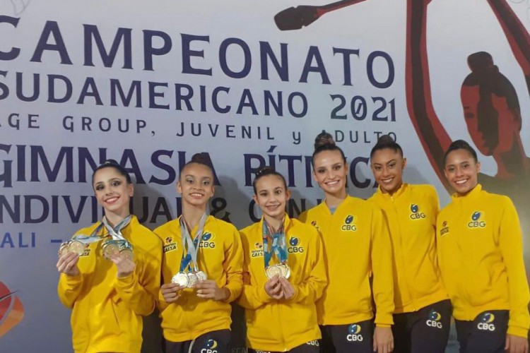 Ginástica Rítmica: Brasil domina Campeonato Sul-Americano na Colômbia