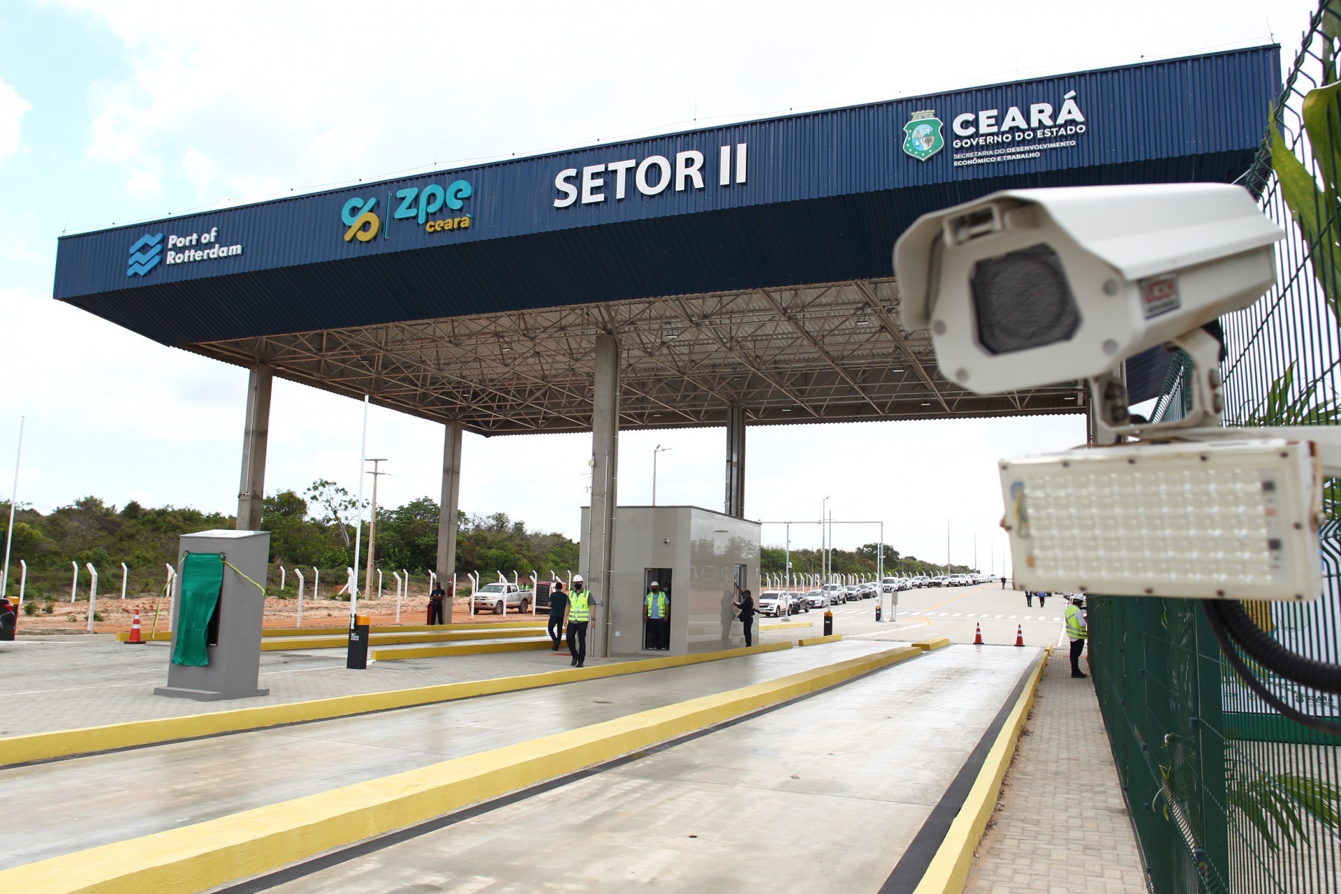 Possíveis investimentos do H2V seriam realizados na Zona de Processamento de Exportação, do Complexo Industrial e Portuário do Pecém. (Foto: FABIO LIMA)