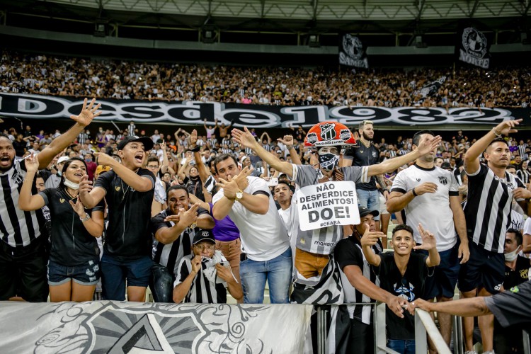 Goleada contra o Leão deu um alento à torcida do Ceará