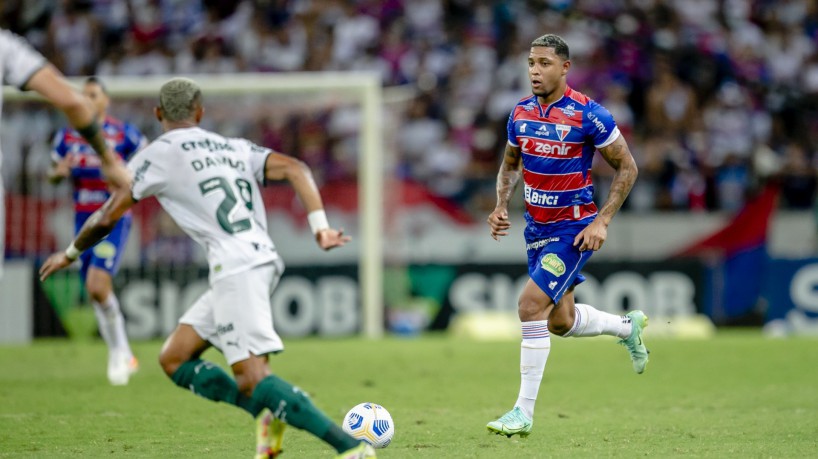 FORTALEZA, CE, BRASIL, 20-11.2021: David. Fortaleza x Palmeiras, pelo Campeonato Brasileiro, na Arena Castelão. em epoca de COVID-19. (Foto:Aurelio Alves/ Jornal O POVO)(foto: Aurelio Alves)