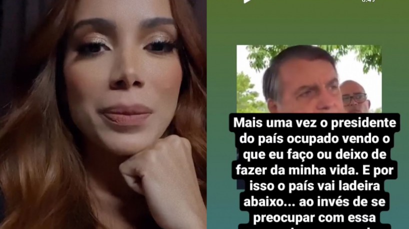 Anitta Update on X: Eu te respeito, mas se você veio falar mal