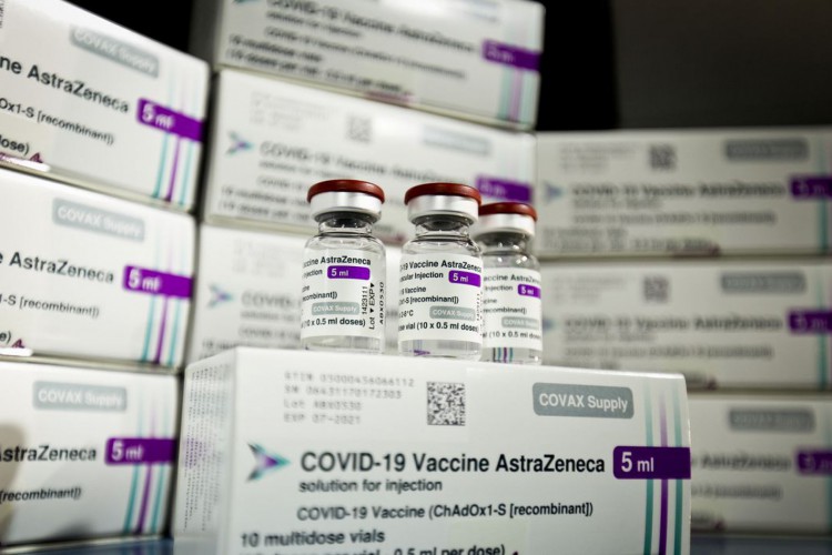 Foto de apoio ilustrativo. Ministério da Saúde envia 700 mil doses da vacina AstraZeneca contra a Covid-19 ao Ceará