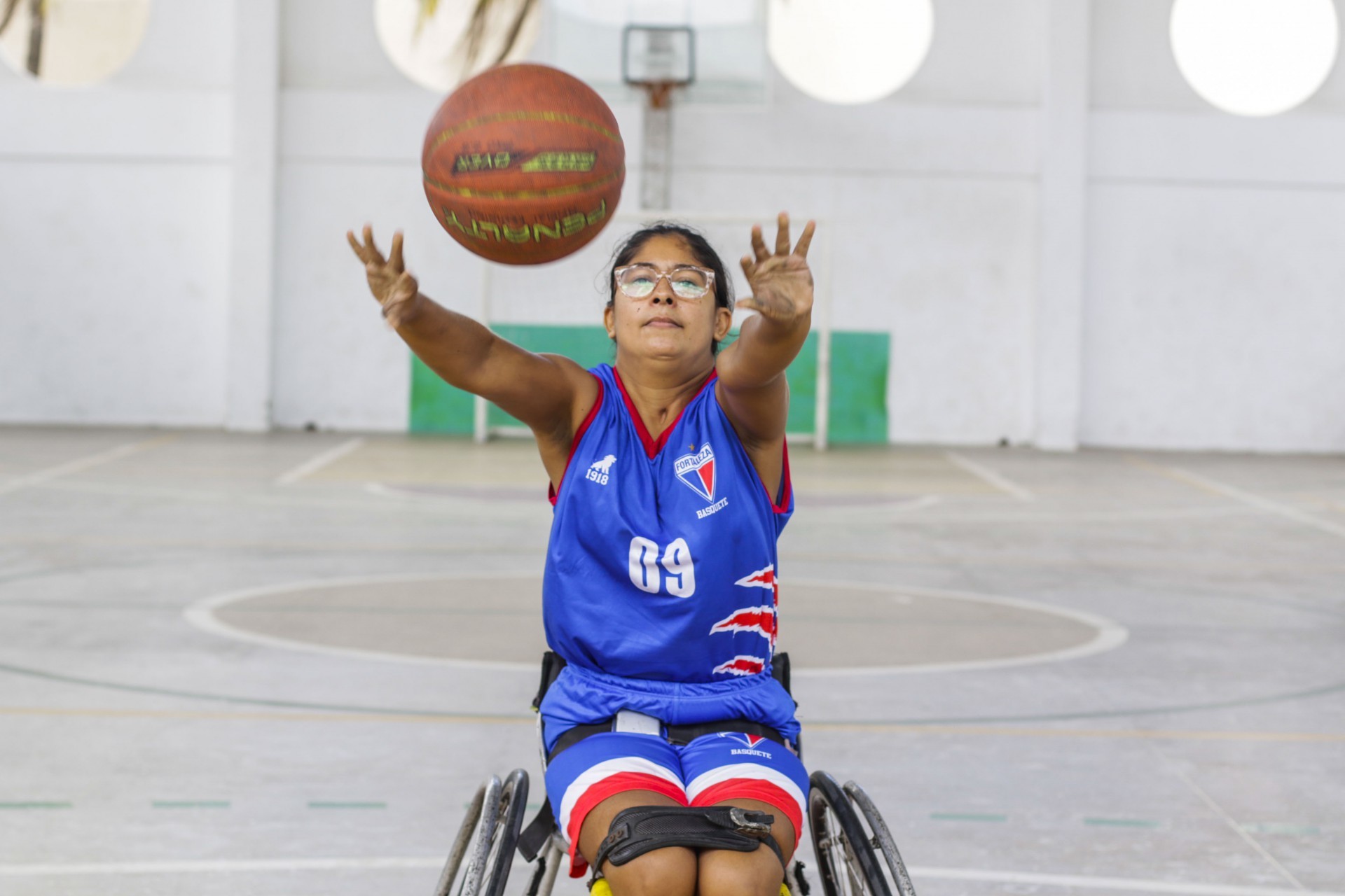 Vanessa começou na natação e migrou para o basquete (Foto: Thais Mesquita)