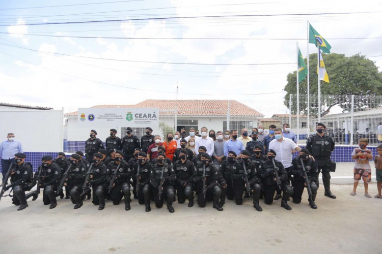 Reforço na segurança de Ipu será feito com um efetivo de 30 policiais, dez motocicletas e uma viatura, além de 15 câmeras de monitoramento nas principais vias