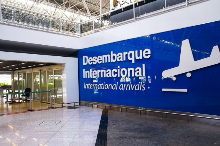 Aeroporto Internacional Juscelino Kubitschek, terceiro maior aeroporto do Brasil com pouca movimentação de passageiros