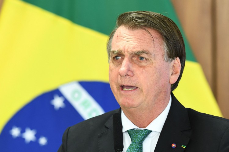 Presidente brasileiro Jair Bolsonaro.