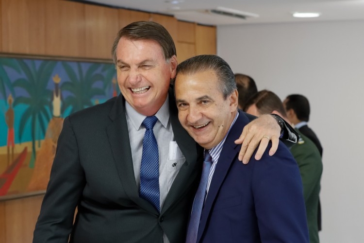 Jair Bolsonaro e o pastor Silas Malafaia