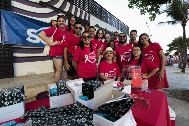 Ação em prol da prevenção do HIV aconteceu no Centro Cultural Belchior em 2020