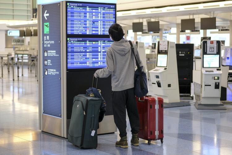 Aeroporto de Tokyo's Haneda, no Japão