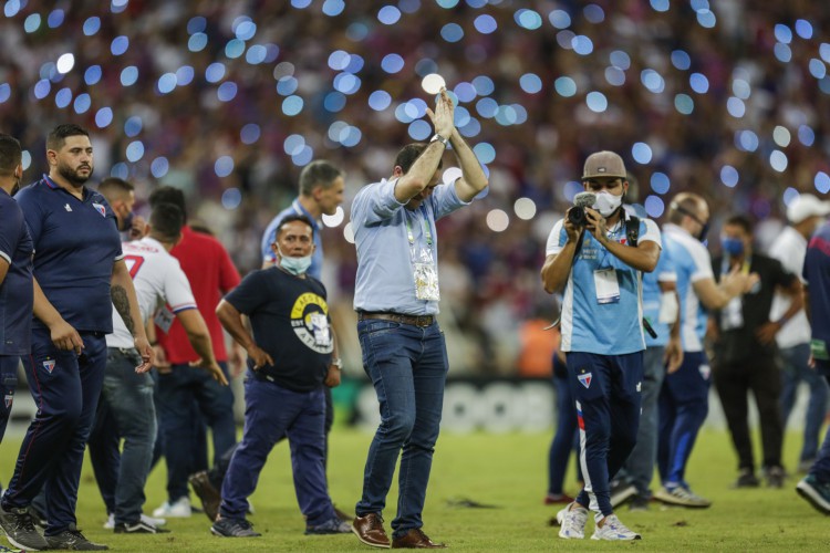 Marcelo Paz falou, ao Esportes O POVO, sobre o simbolismo do Fortaleza ultrapassar a marca de um milhão de pagantes pelo terceiro ano consecutivo