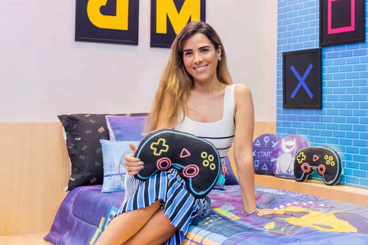 Wanessa Camargo realizou o sonho do filho José com um quarto gamer