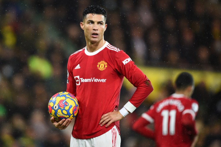 Cristiano Ronaldo está jogando atualmente no Manchester United