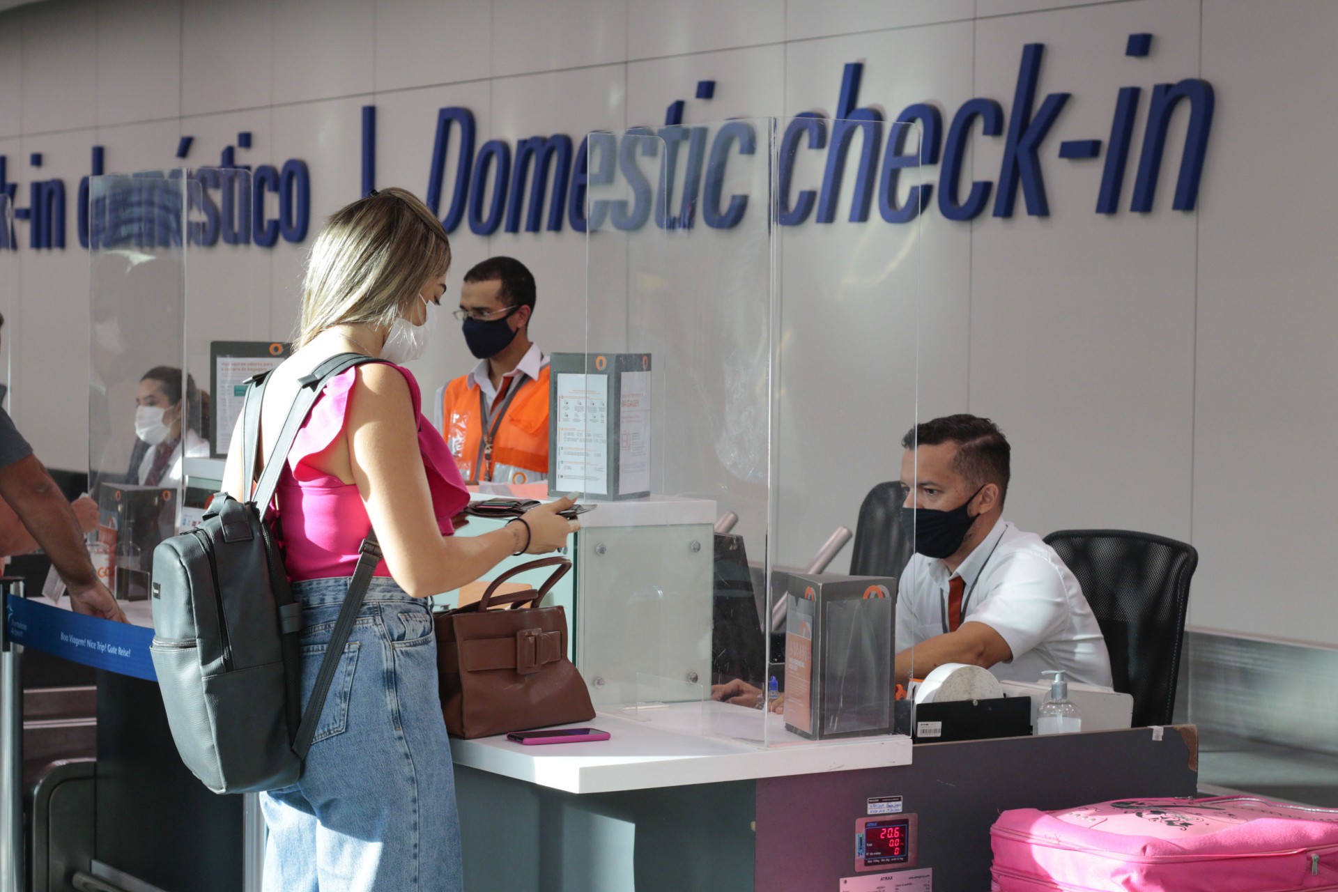 Embarques saltaram de 394 mil no 1º trimestre de 2021 para 707 mil em 2022, com a retomada de rotas aéreas canceladas no auge da pandemia (Foto: Bárbara Moira)