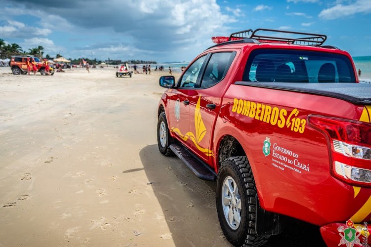  52 guarda-vidas atuaram no Ceará durante o fim de semana 